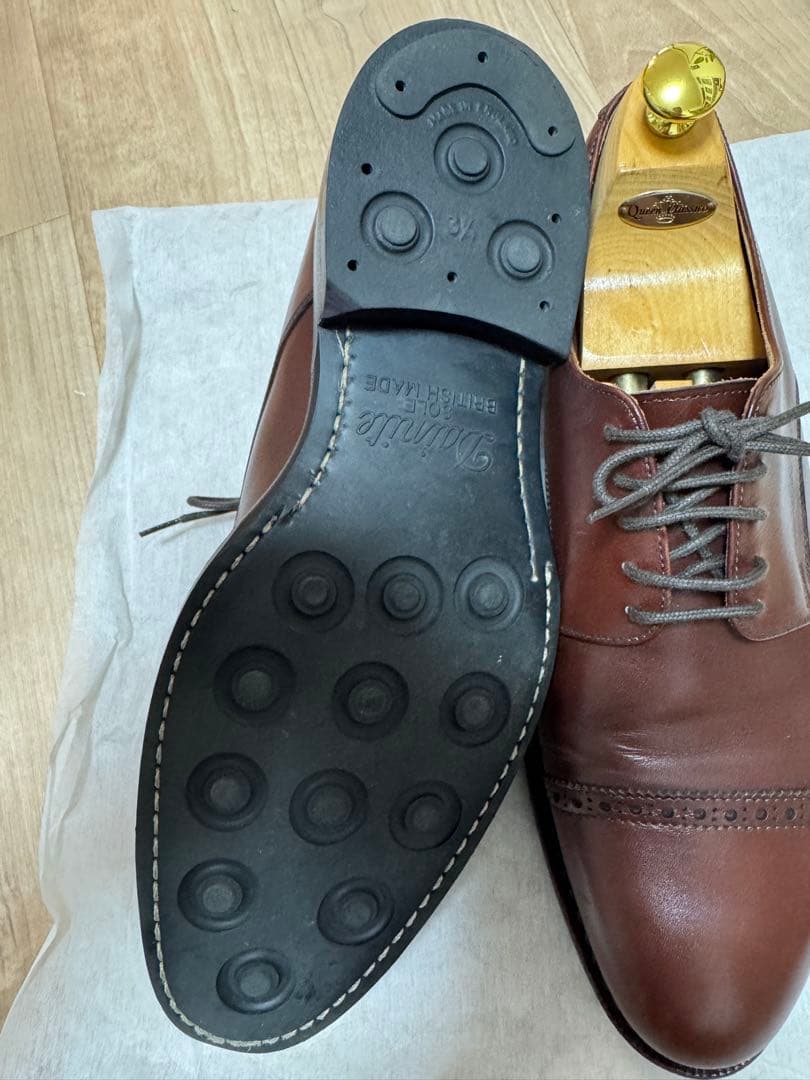 ジャランスリワヤ ストレートチップ 43 EDWARD グッドイヤー製法