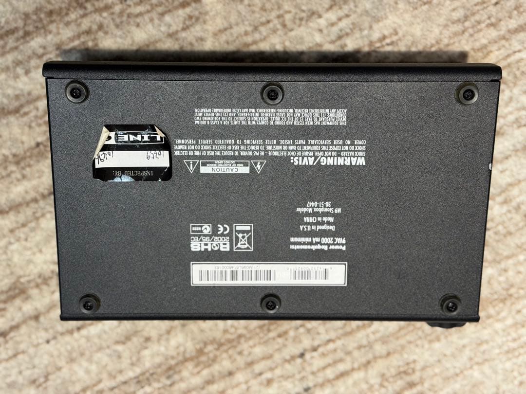 ギター Line6 M9 STOMPBOX MODELER