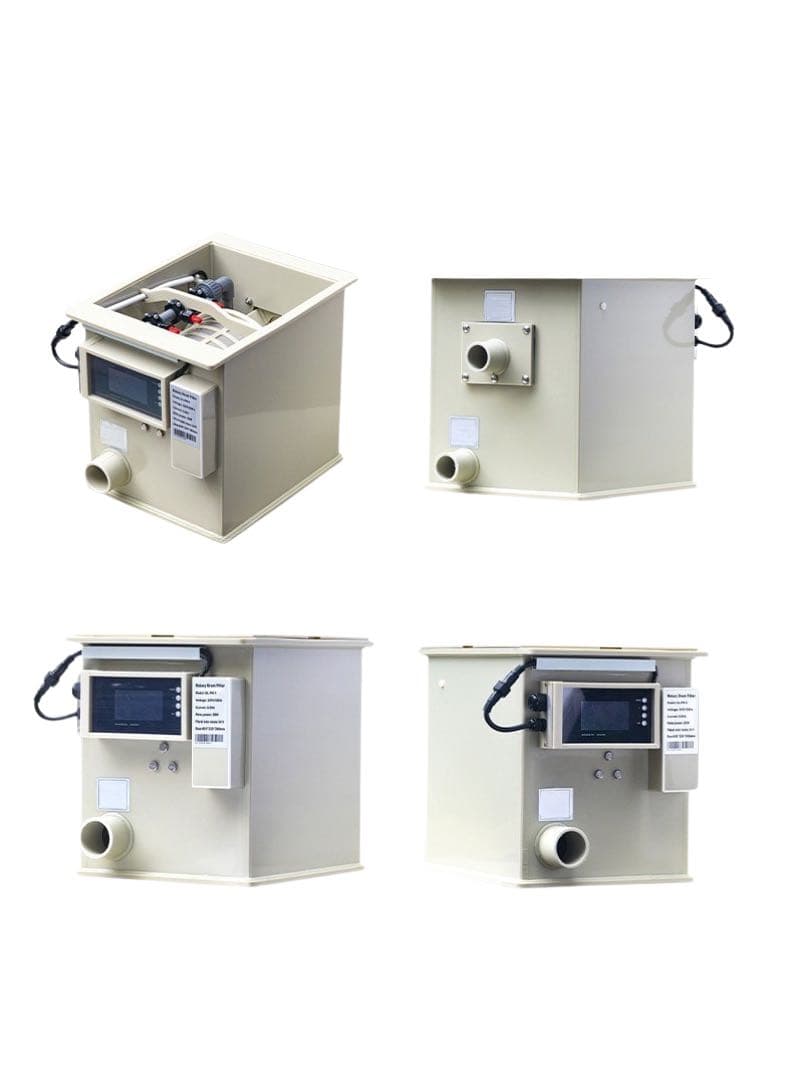 水中ポンプ付き 強制濾過器　ロータリードラムフィルター QL-PM5-D 新品