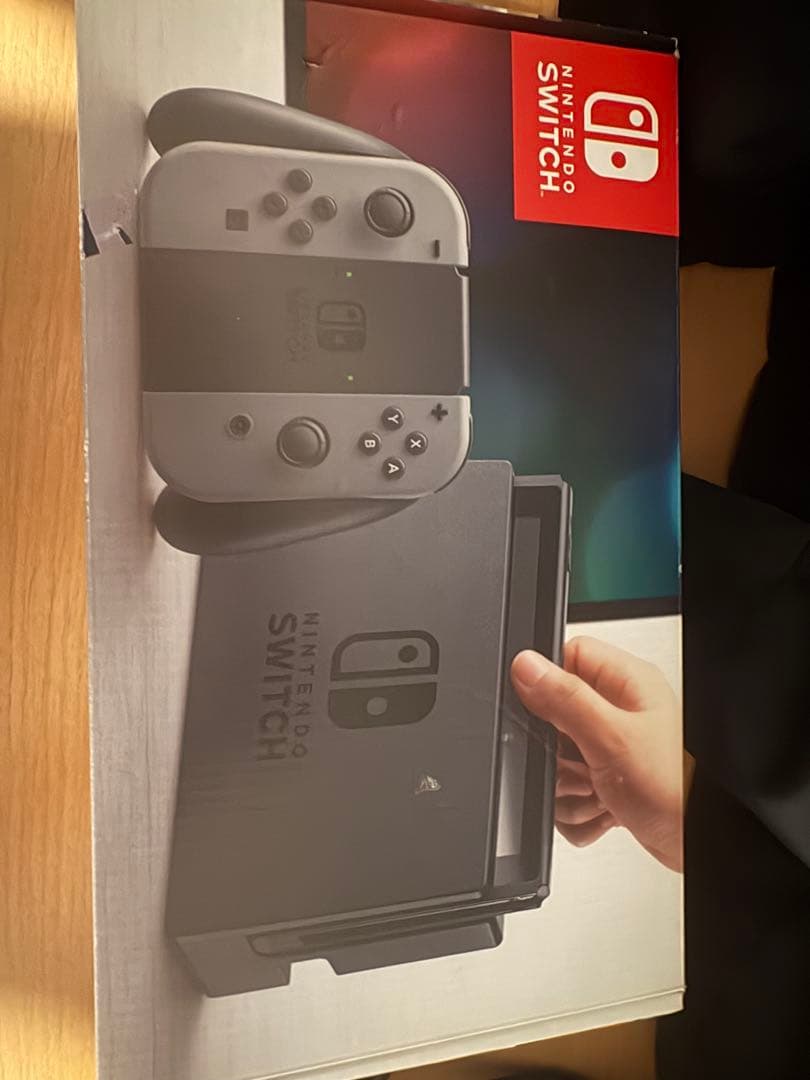 s*様 Nintendo Switch 本体 グレー Joy-Con付き