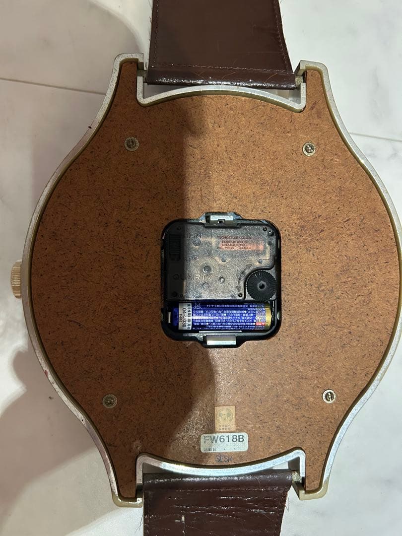 入手困難 幻の時計 ミッキーマウス 腕時計型 壁掛け時計 日本製