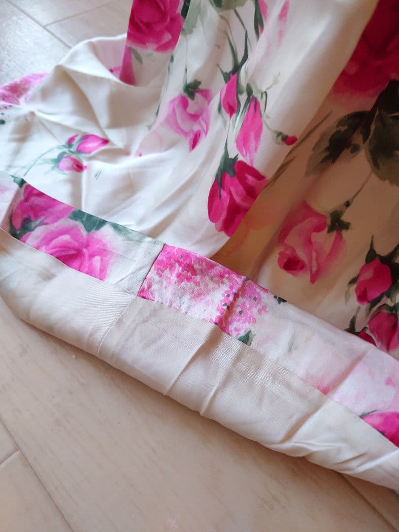 ドルチェ&ガッバーナ花柄ロングドレス