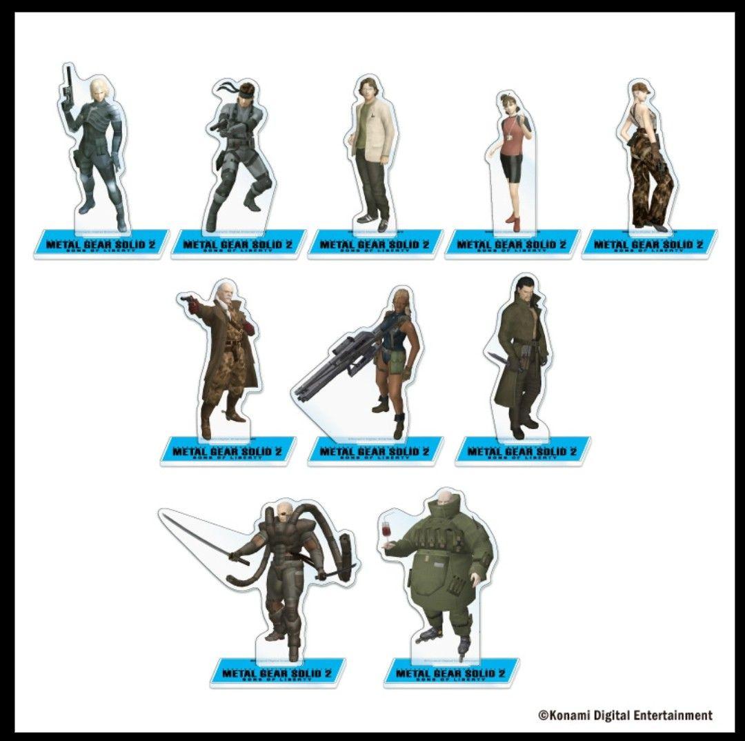 MGS 全作 各10種 アクリルスタンド メタルギアソリッド パルコ PARCO