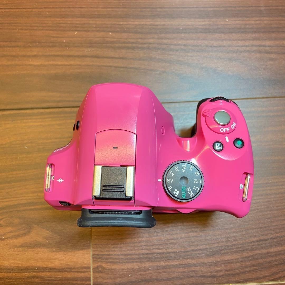 PENTAX K-50 ダブルズームキット ピンク ほぼ新品 4644