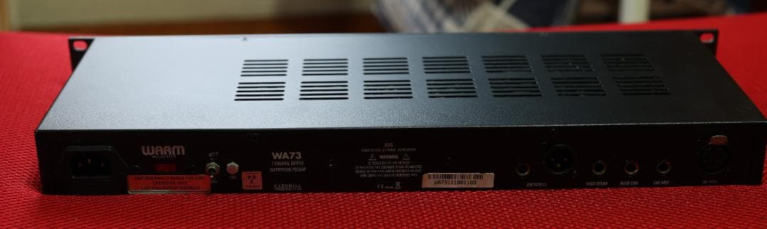 WARM AUDIO WA73 100V仕様 マイクプリアンプ 期間限定値下げ