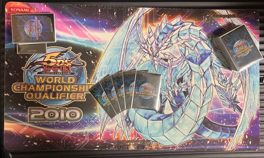 遊戯王 プレイマット ブリューナク 金 wcq2010 スリーブ セット