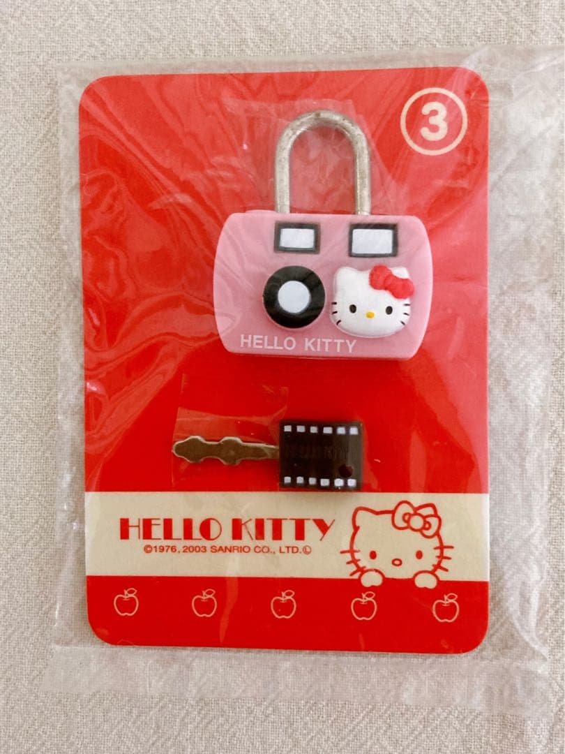 【希少】ハローキティ カバヤ　南京錠 7点セット レア