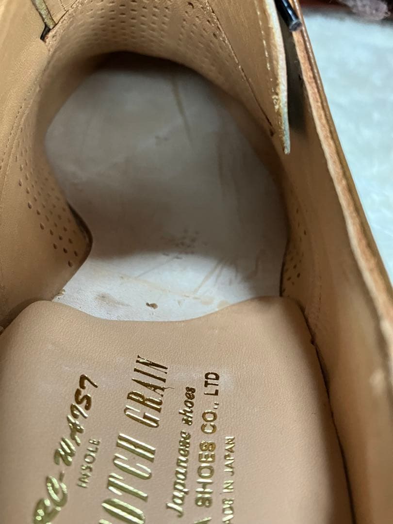 【新品】スコッチグレイン　BR PB-2027 25㎝　シューツリー付き