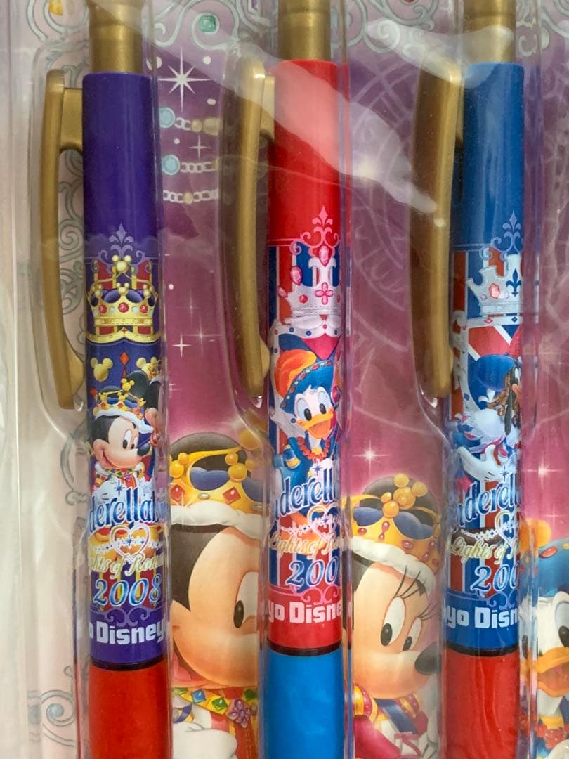 ディズニー　シンデレラブレーション　ライツオブロマンス2008　ボールペンセット