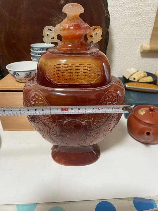 玉石 瑪瑙 玉彫り 置物香炉 香道具 文房具 古美術 中国古玩骨董