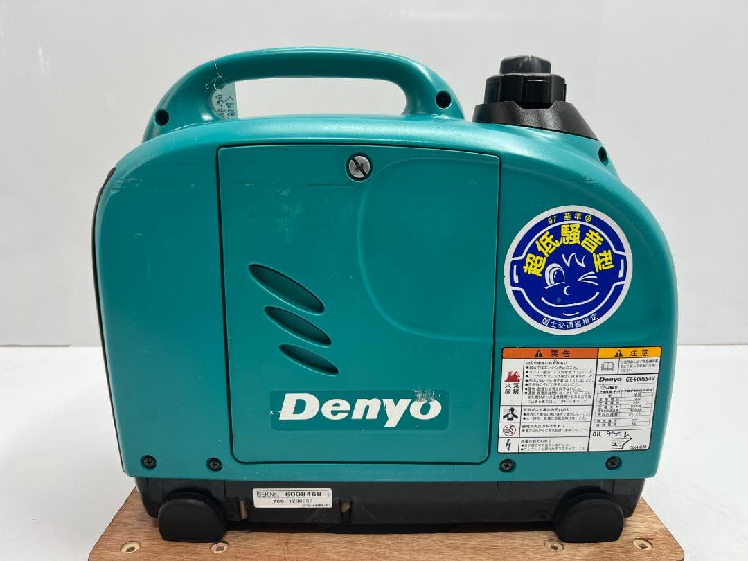 DENYO デンヨー インバーター発電機 GE-900SS-IV★動作良好♪38