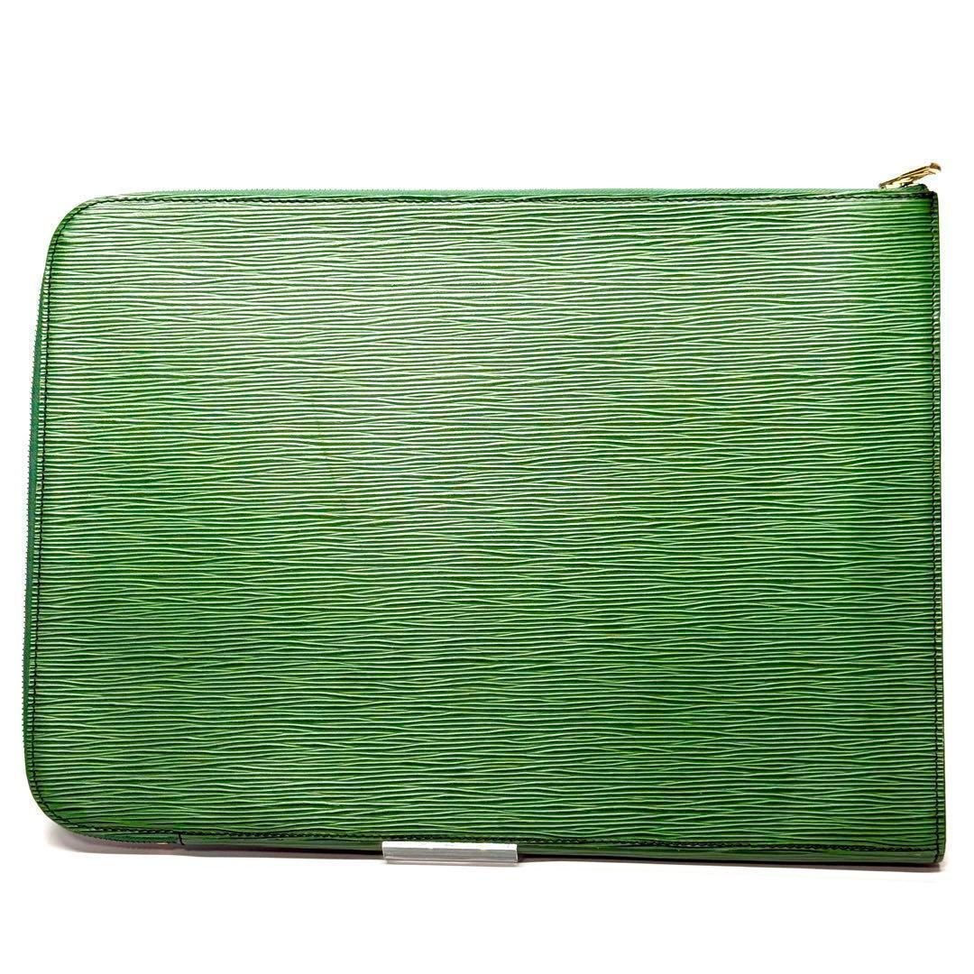 ルイヴィトン ポッシュ ドキュマン エピ ボルネオグリーン M54494 メンズ