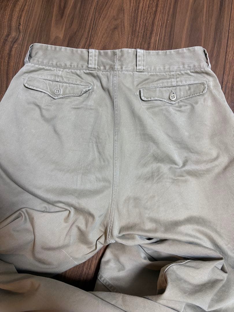 1950年代　フランス軍チノ トラウザーズ　M52