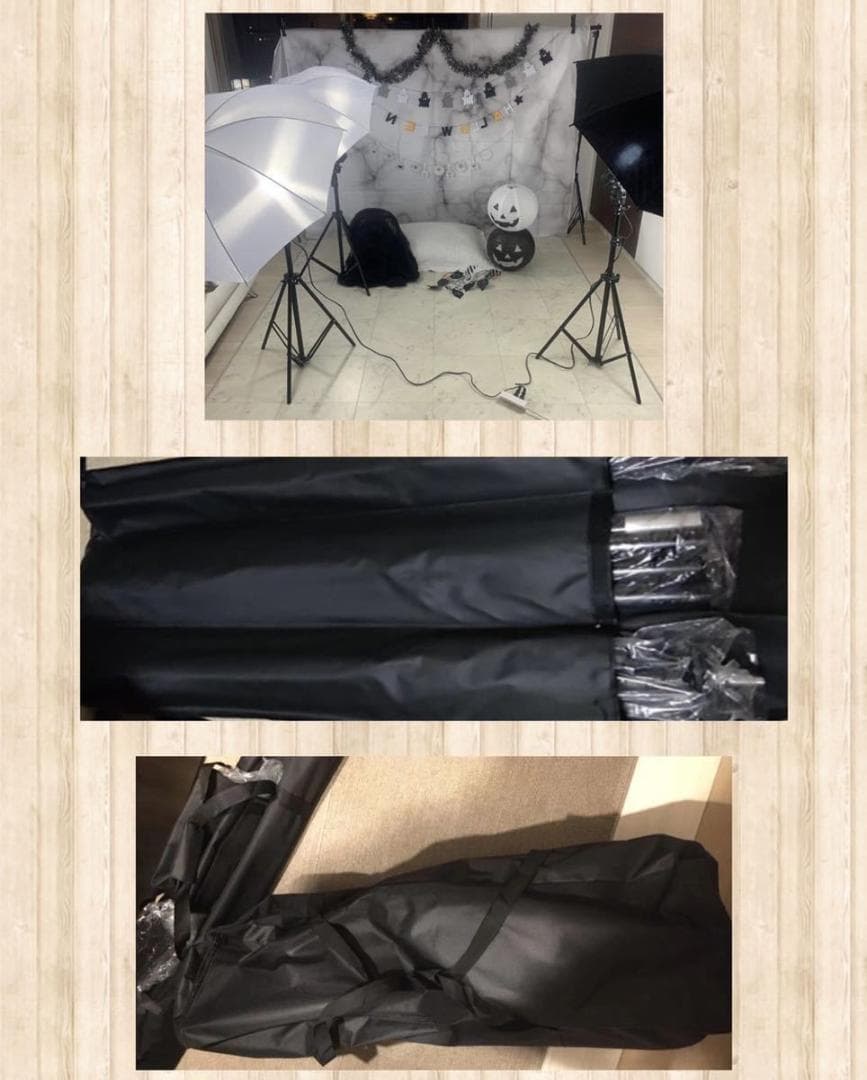 ❤プロ用スタジオ撮影照明キット❣初心者でも使いやすい本格的で豪華フルセット♪❤