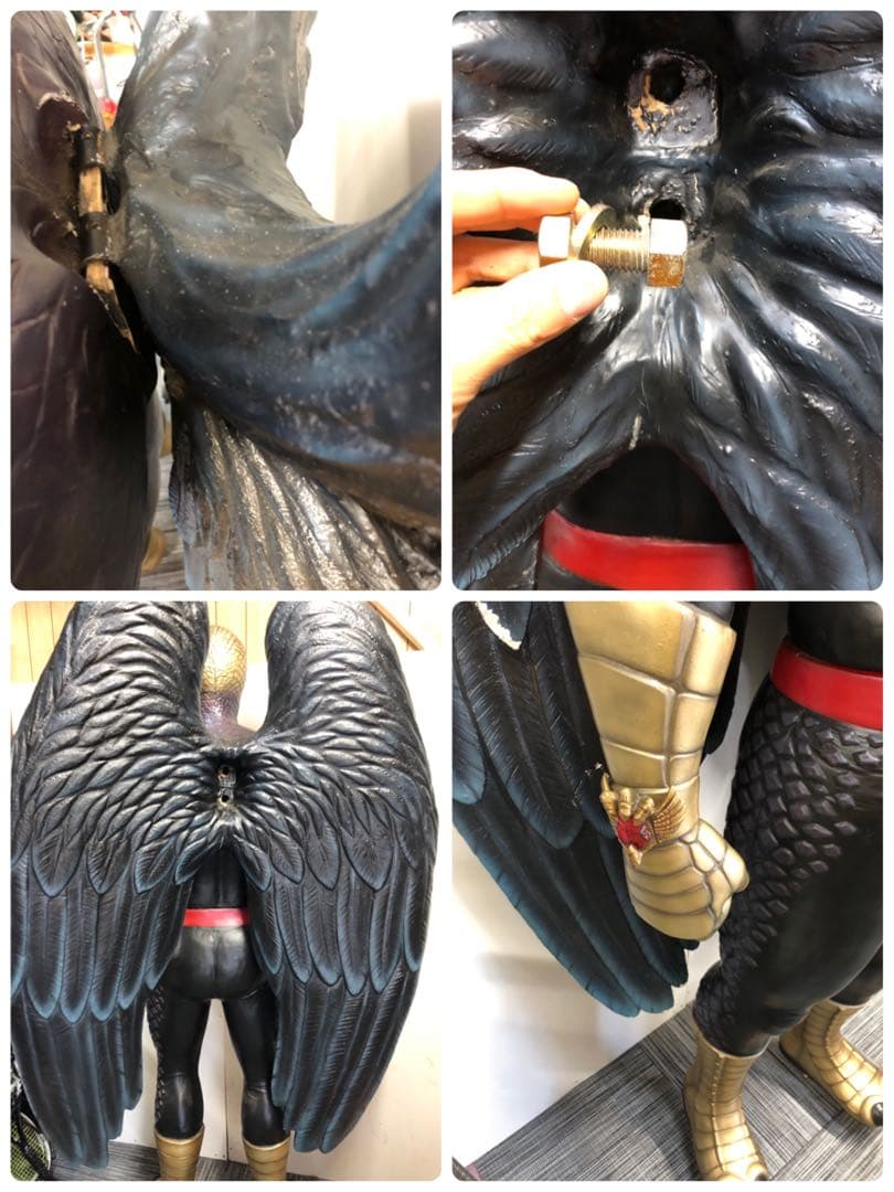 ⬛️レア物⬛️希少品⬛️バードマン、等身大、アメコミ、通天閣など展示、、非売品、宣伝