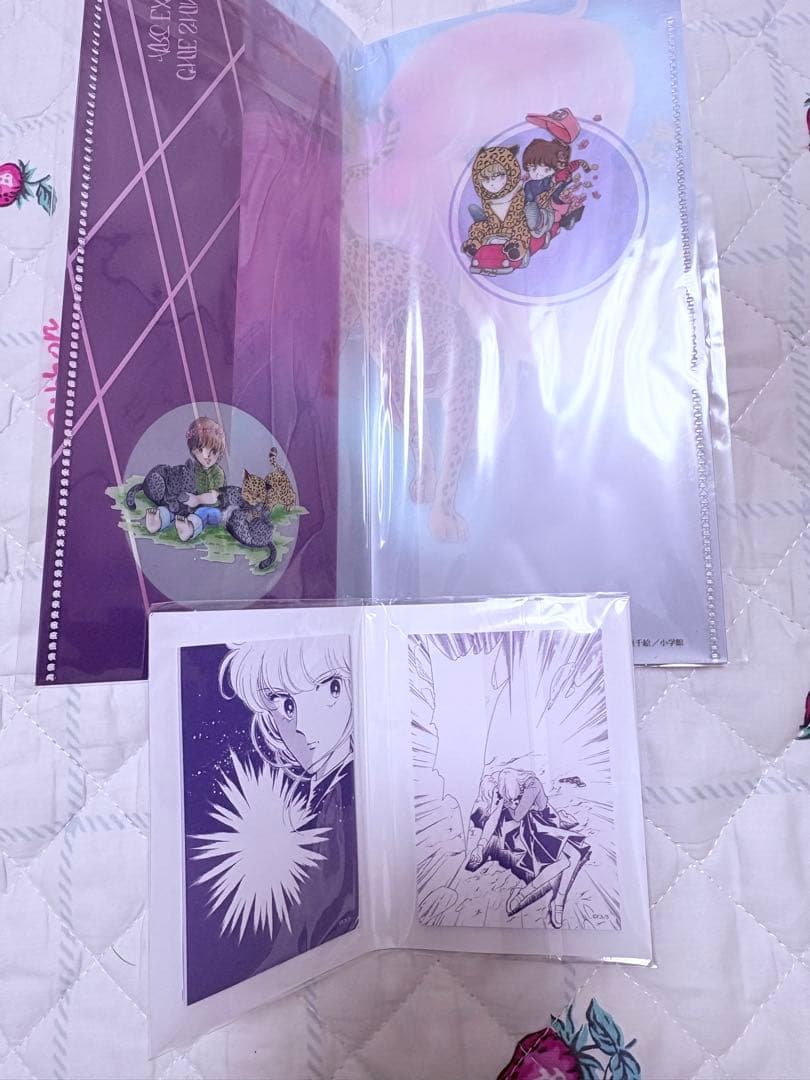 【未開封】篠原千絵 原画展 グッズ セット 少コミ50周年