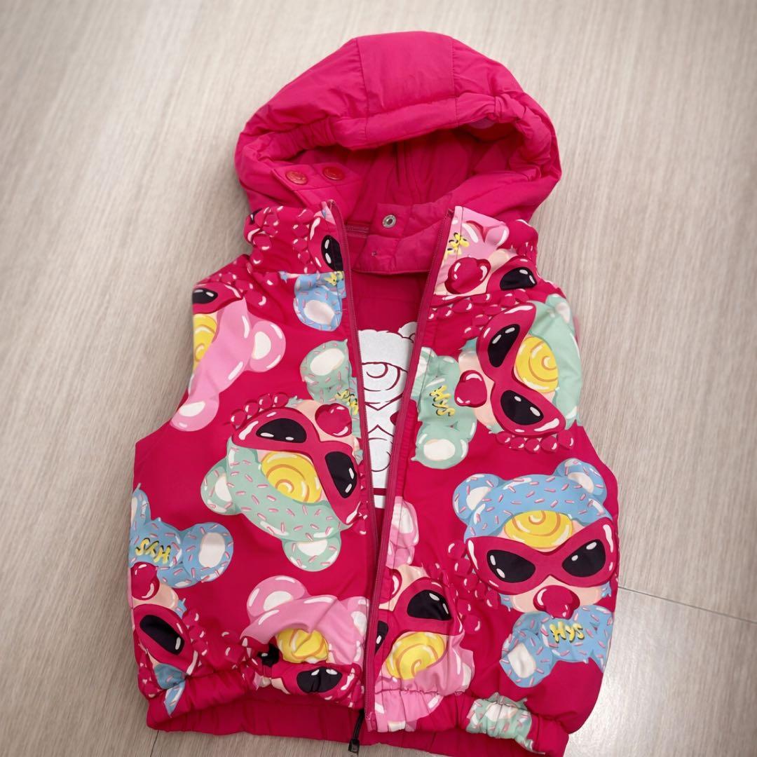 m*♡様 ヒステリックミニ ダウンベスト 80 hysteric mini