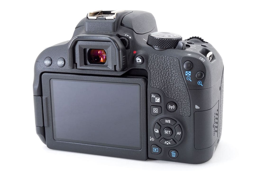 Wi-Fi/保証/canon kiss x 9i 標準&望遠ダブルレンズセット