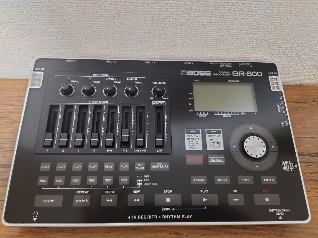 【動作確認済】BOSS BR-800 マルチトラックレコーダー