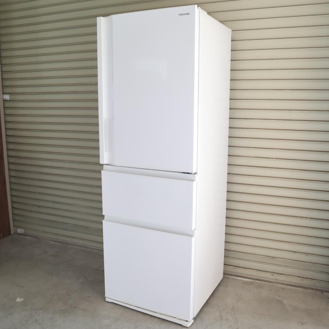 TOSHIBA GR-T36SC-WT 大型冷蔵庫 B0015