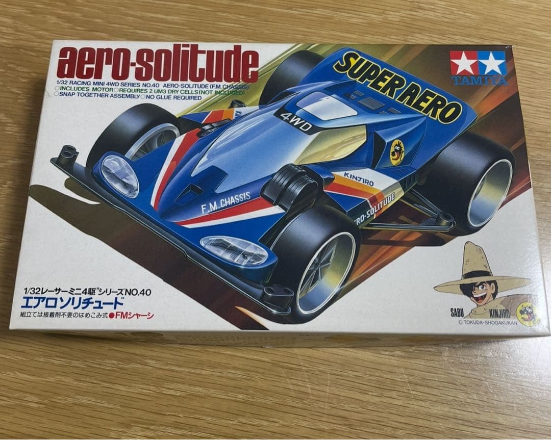 未組立 レーサーミニ4駆シリーズNO.40 エアロソリチュード