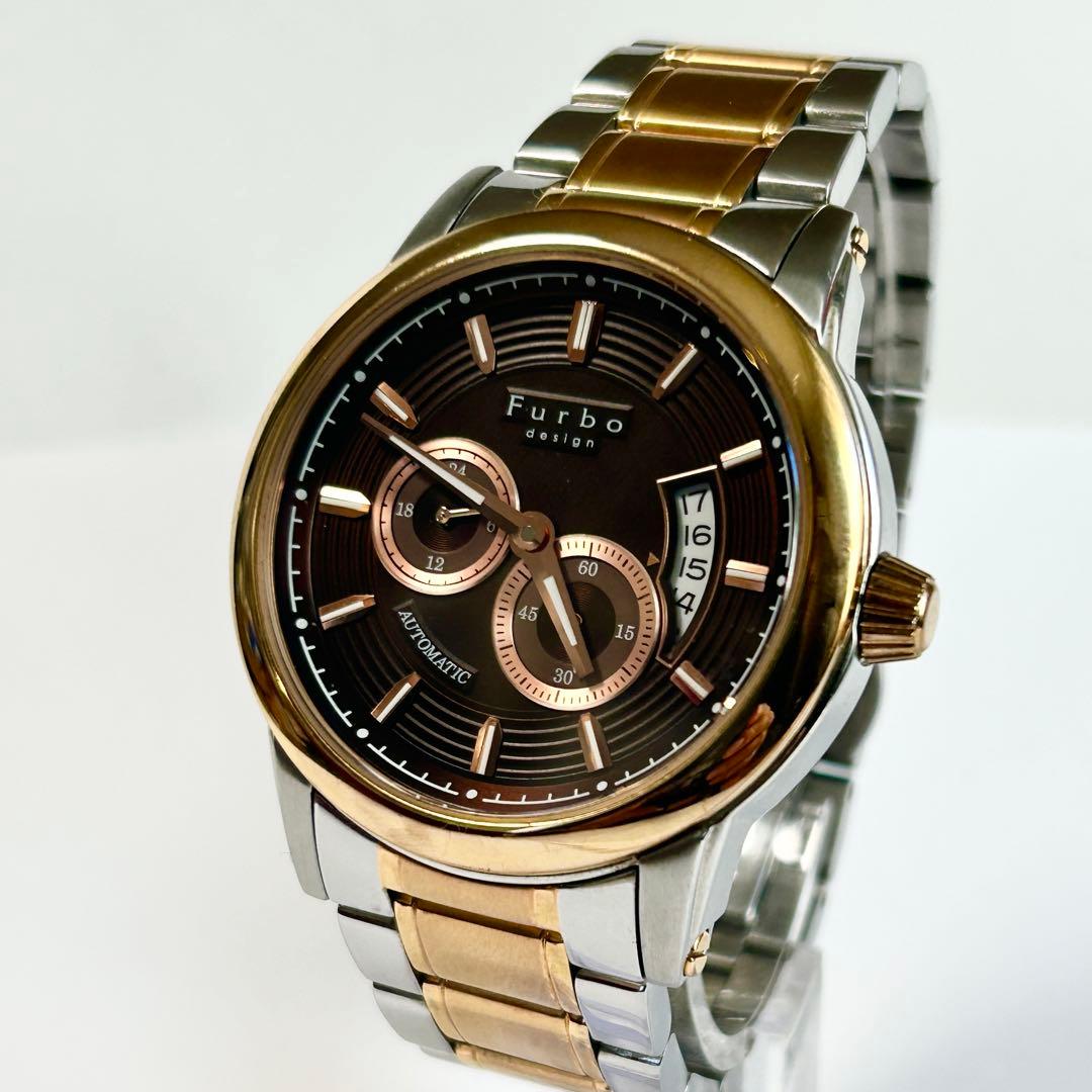 【美品/稼働】Furbo F9010 GLD /SIL /BLK　自動巻き