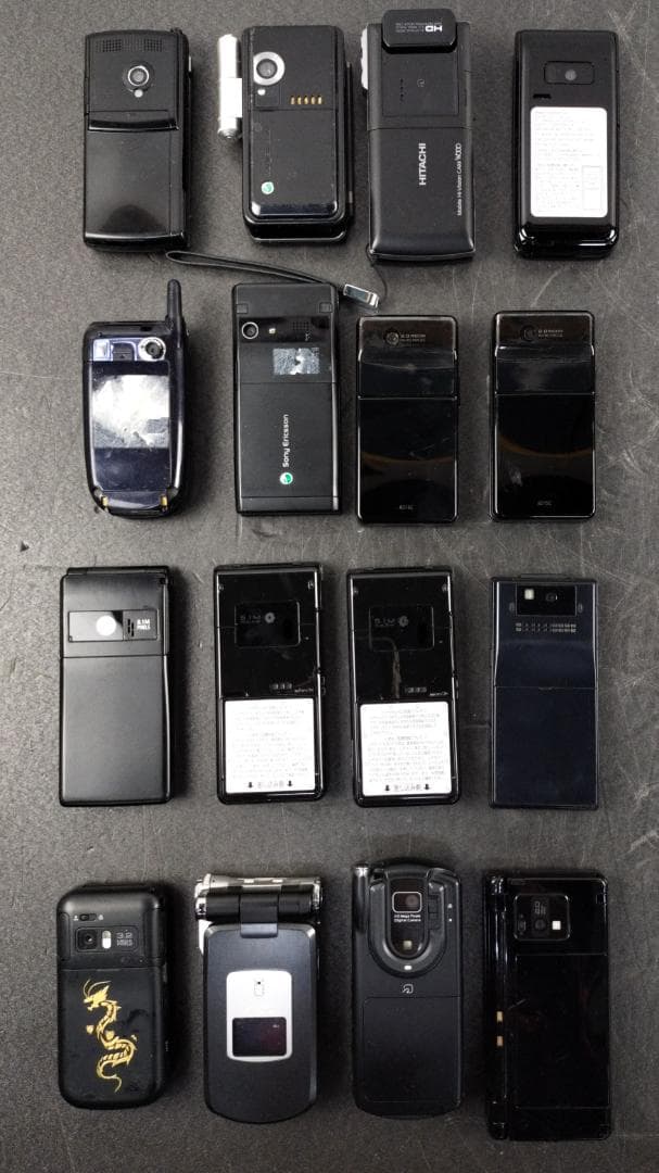 ジャンク品 ガラケー 68台 約7kg セット まとめ