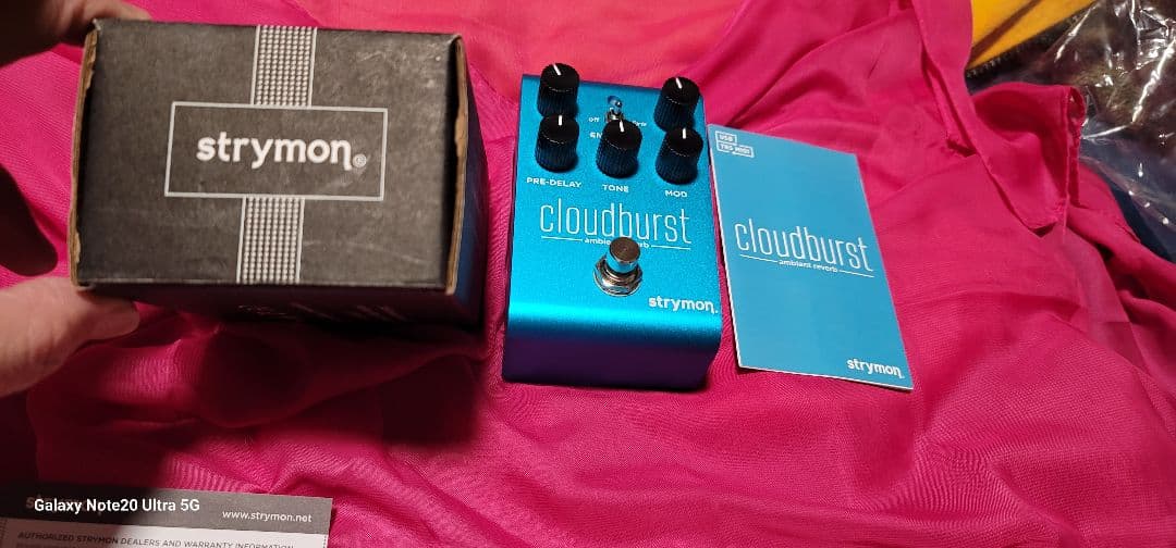 限定セール 開封未使用品 Strymon Cloudburst