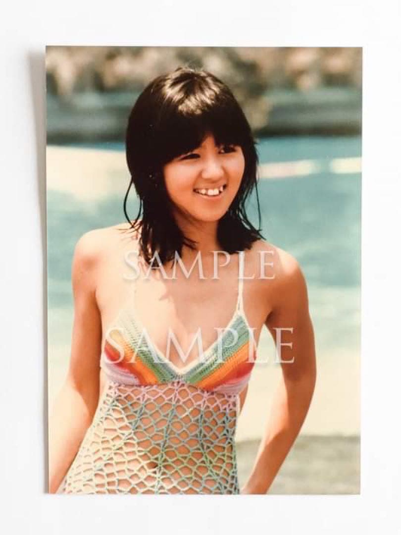 OK　（２枚）石野真子　レア生写真　Vaセット