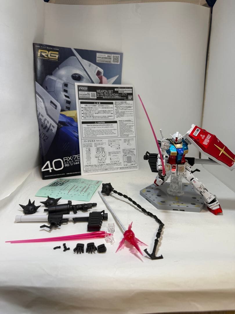 RX78-2 ガンダムRG ver2.0 ガンプラ
