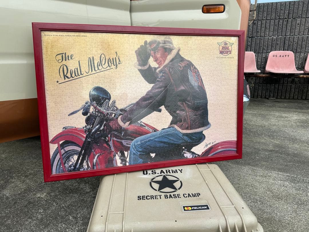 廃盤‼️岡本博‼️旧ザ•リアルマッコイズ‼️1996年‼️ジグソーパズル完成品‼️