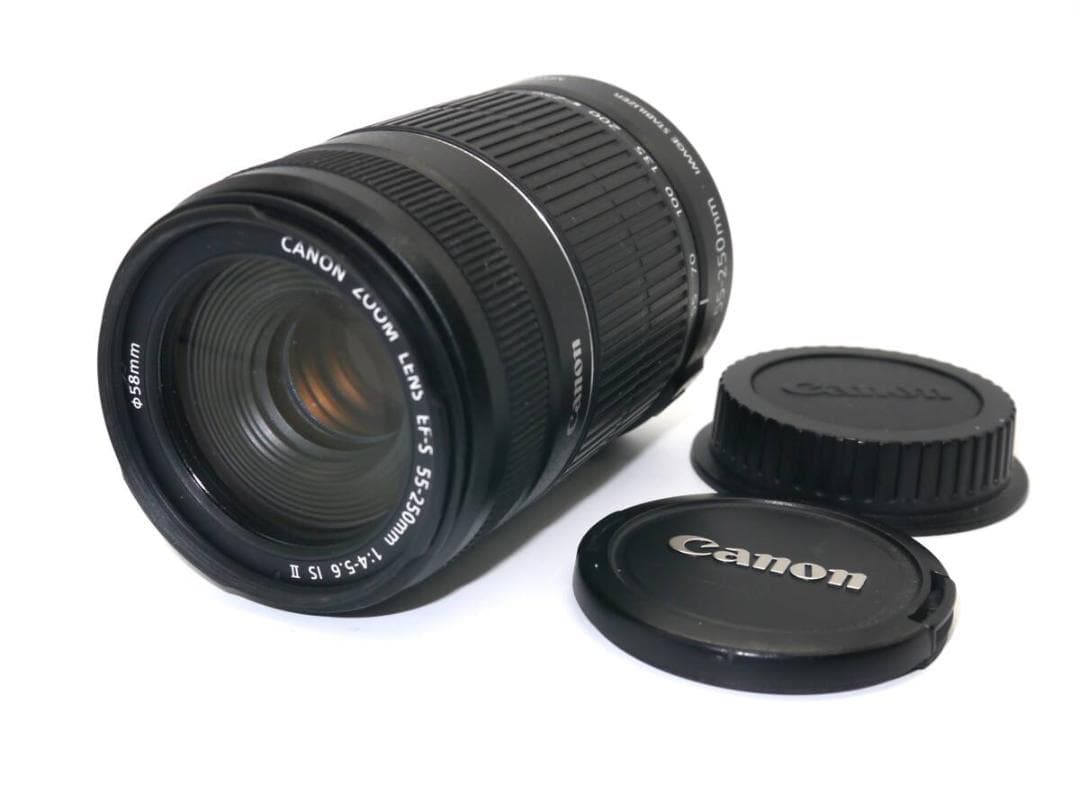 レンズ(ズーム) Canon EF-S 55-250mm F4-5.6 IS II