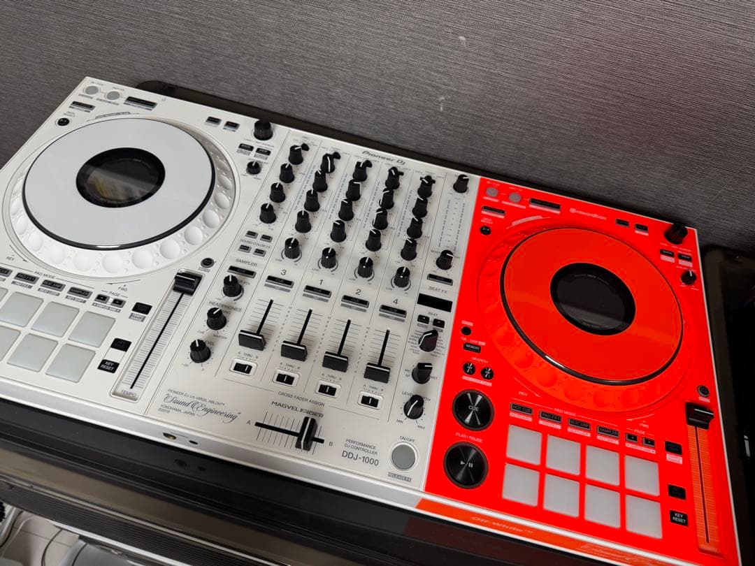 DDJ-1000 オレンジ/ホワイト DJコントローラー