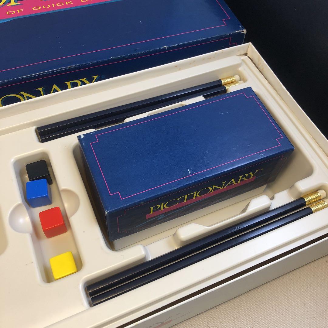 ピクショナリー ボードゲーム　レア英語版　９０年代版