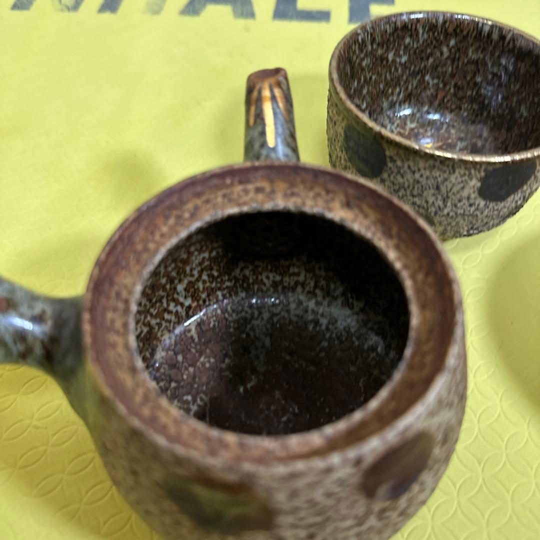 相馬焼 茶具 茶器，急须セート6点