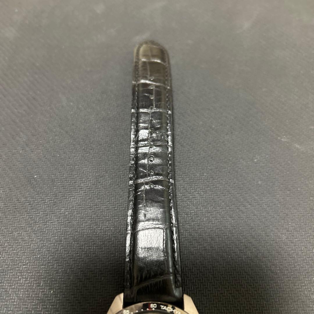 s*i様 SEIKO 腕時計 クロノグラフ ブラックレザー