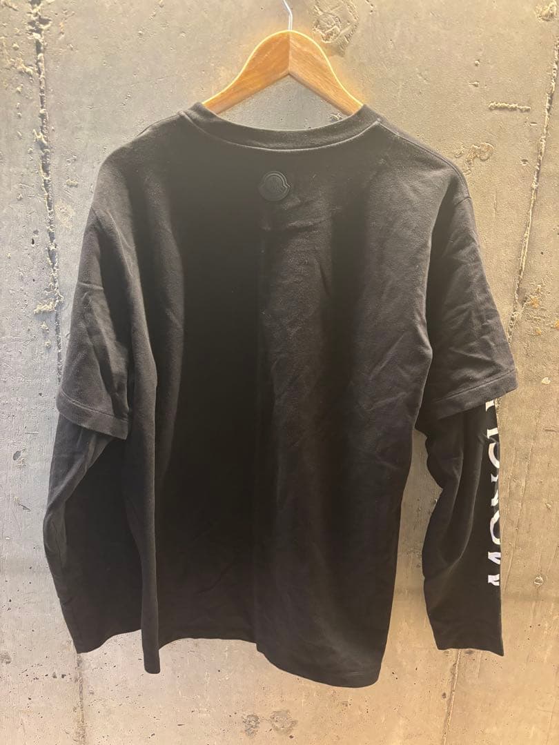 MONCLER フェイクレイヤード 長袖 Tシャツ