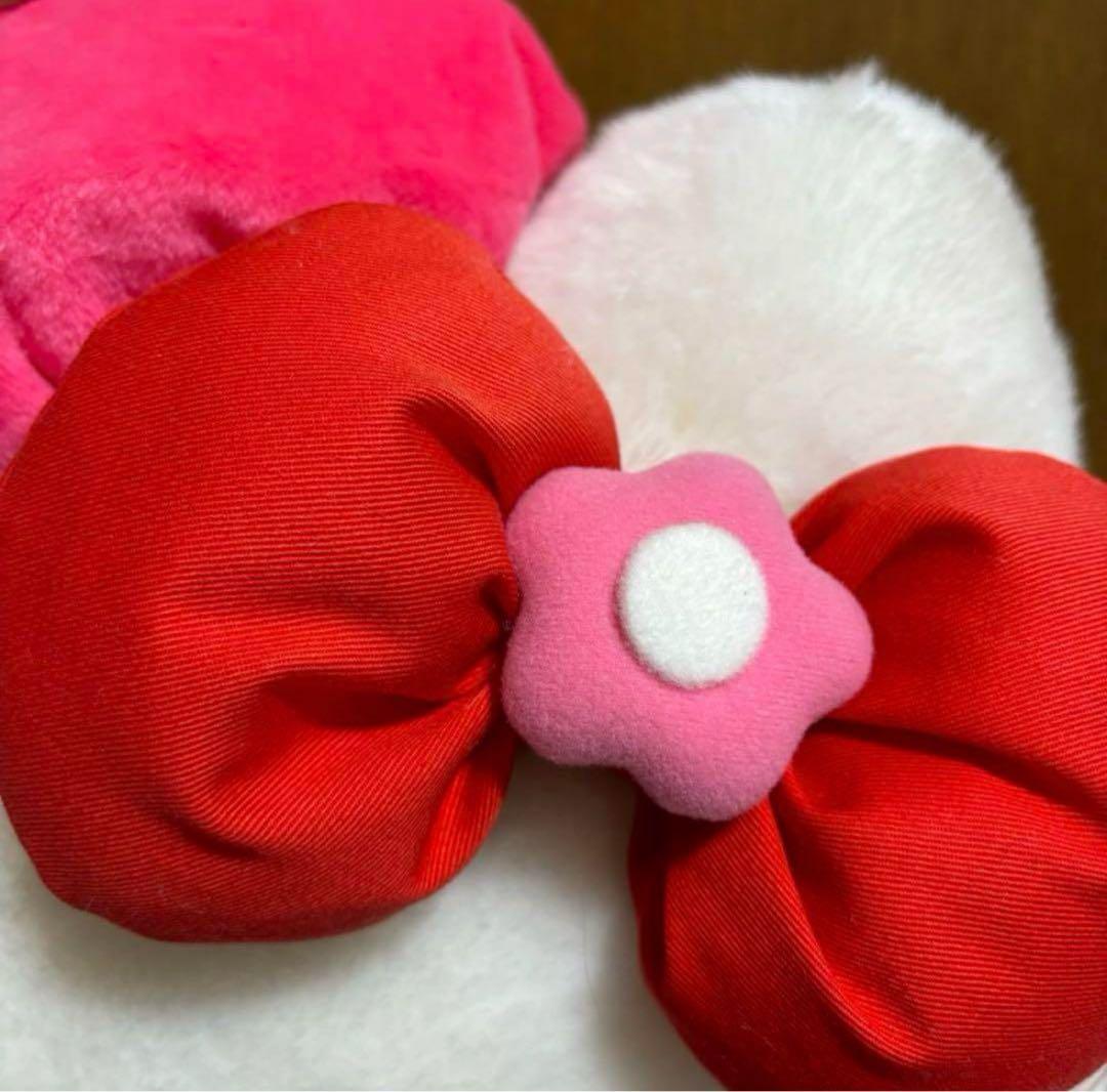 サンリオ ハローキティ 特大 BIG ぬいぐるみ ワンピース ベレー帽 LL