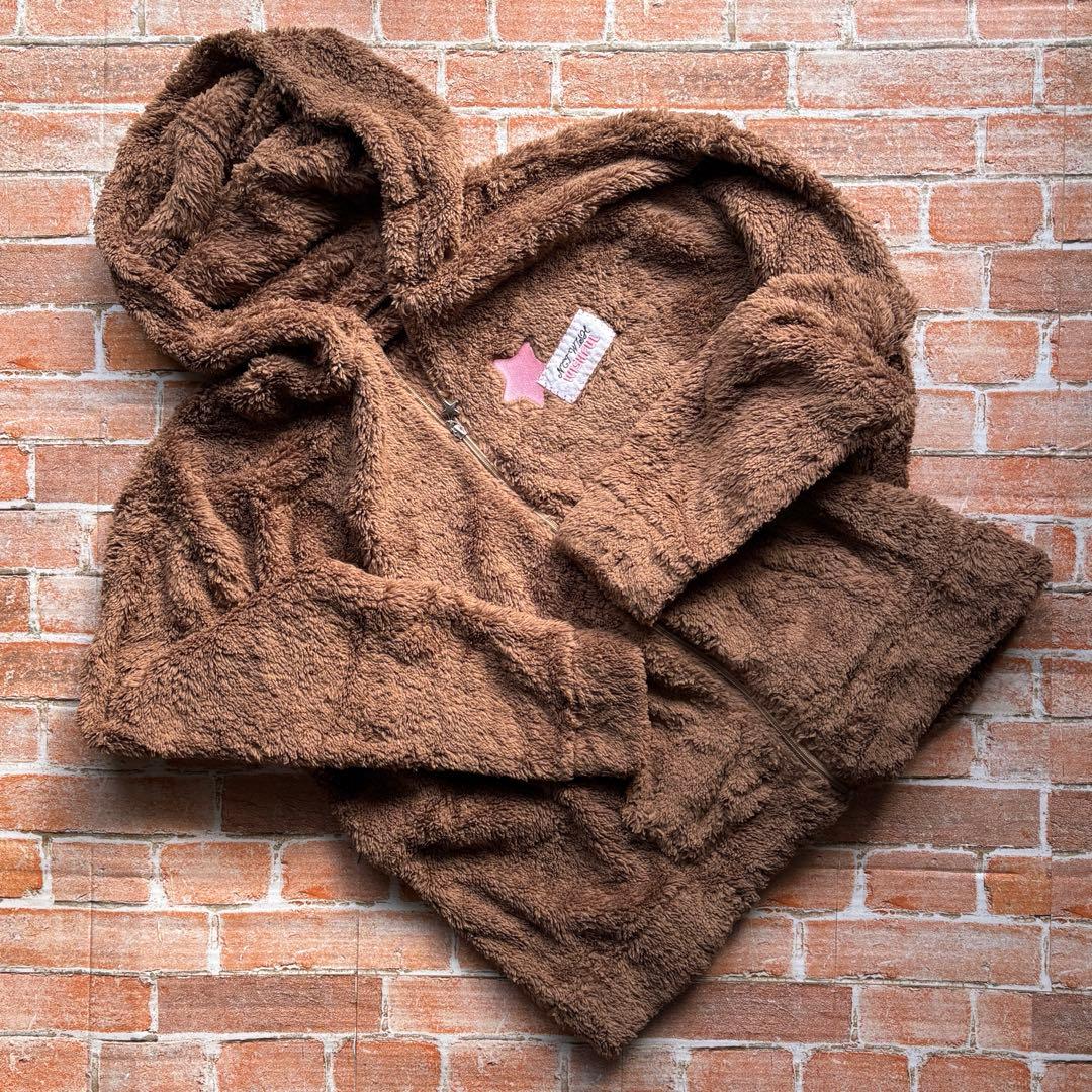 NCT WISH WISHFUL ボアジップアップパーカー L ボアフリース