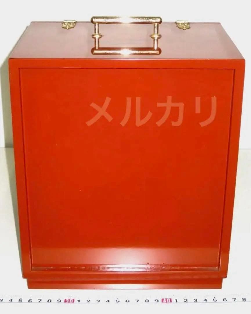 鏡台 黒江塗　根来塗　 メイクボックス　紀州漆器　昭和レトロ