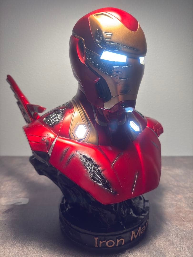 アイアンマン Mk50 1/2スケール 大型スタチュー 全高36cm！発光！