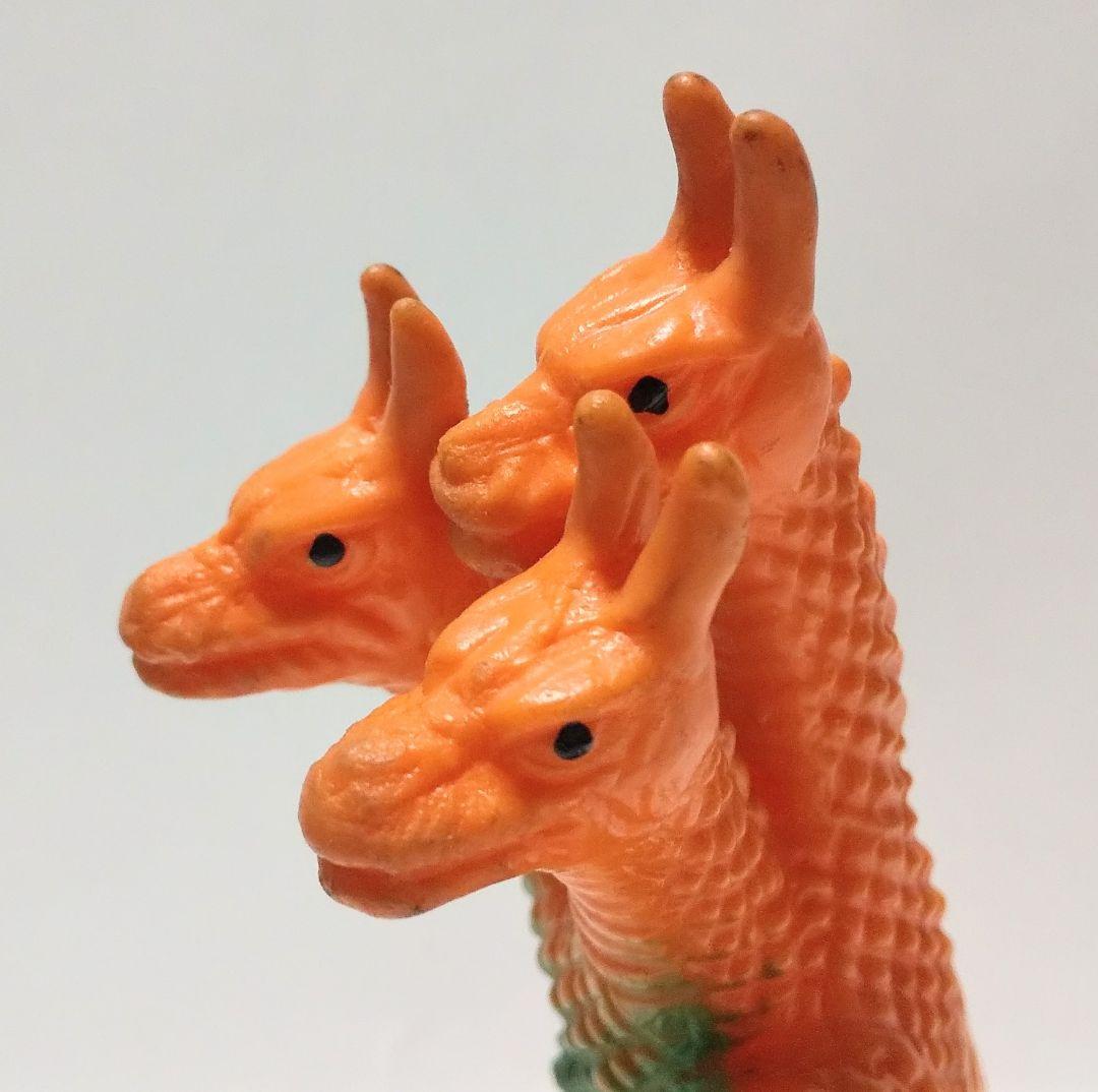 テロン ブルマァク キングギドラ ソフビ 当時物 怪獣 ソフビ ゴジラ