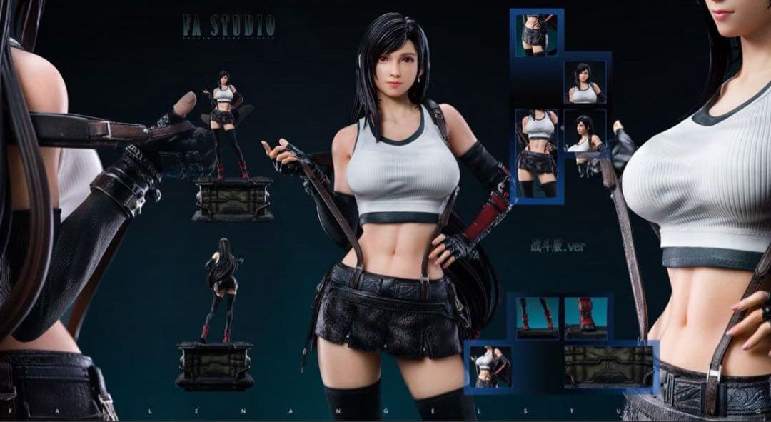 ファイナルファンタジー ティファ ロックハート 豪華版2体セット フィギュア