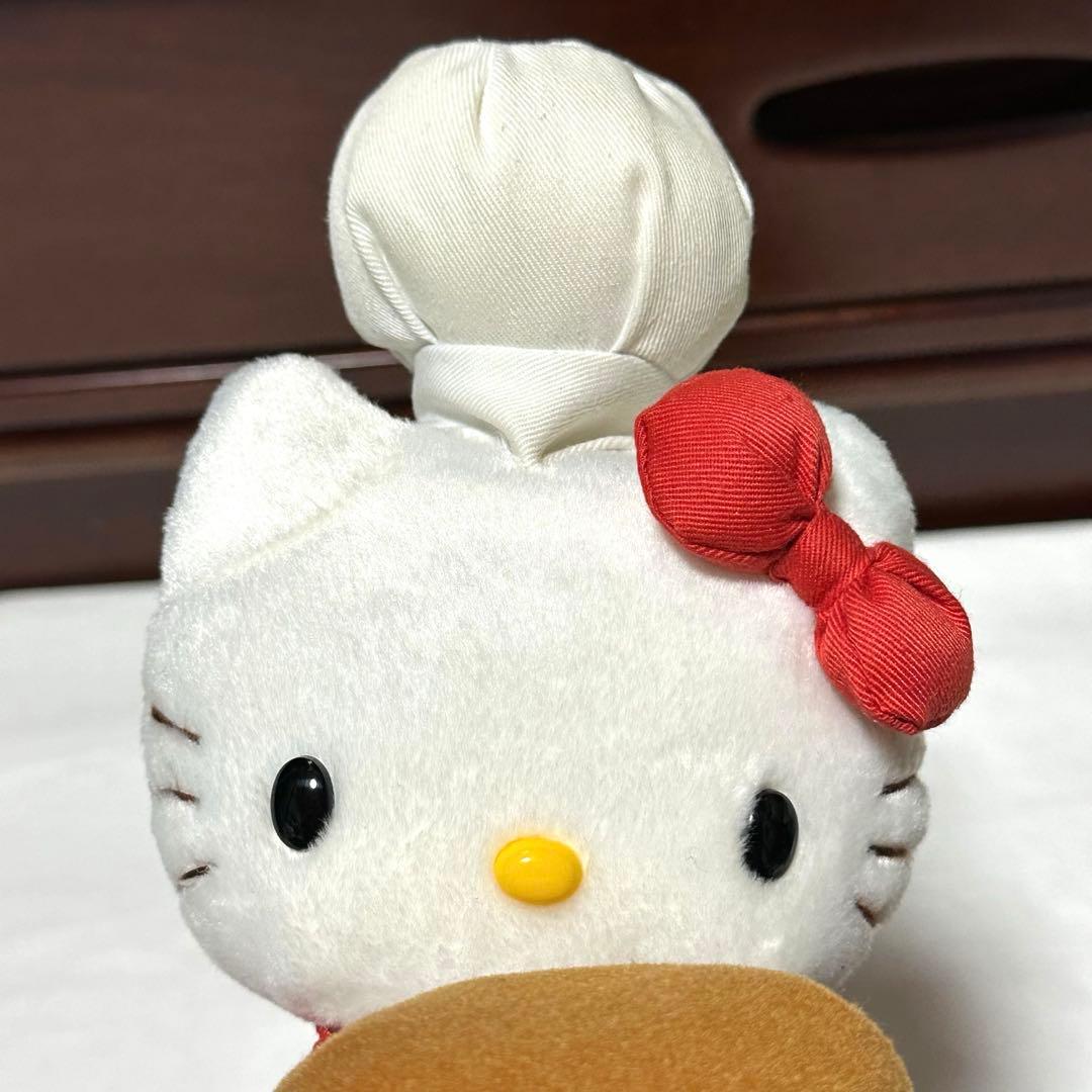 希少品　サンリオ　ハローキティ　コックさん　ハンバーガー　ぬいぐるみ　非売品