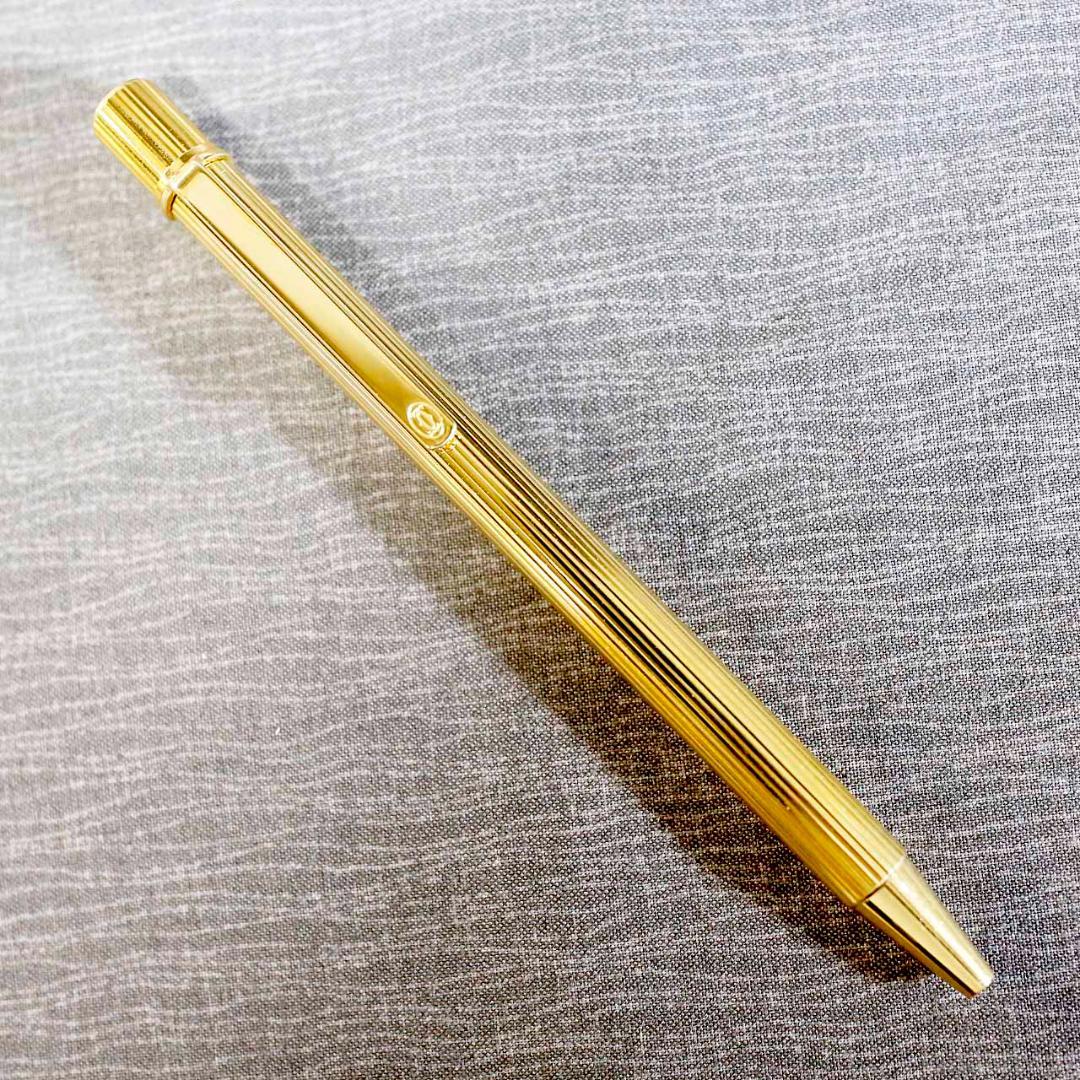 【送料込み】カルティエ ボールペン マスト ゴールド プレート