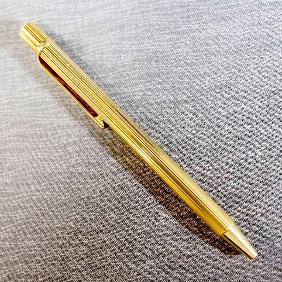 【送料込み】カルティエ ボールペン マスト ゴールド プレート