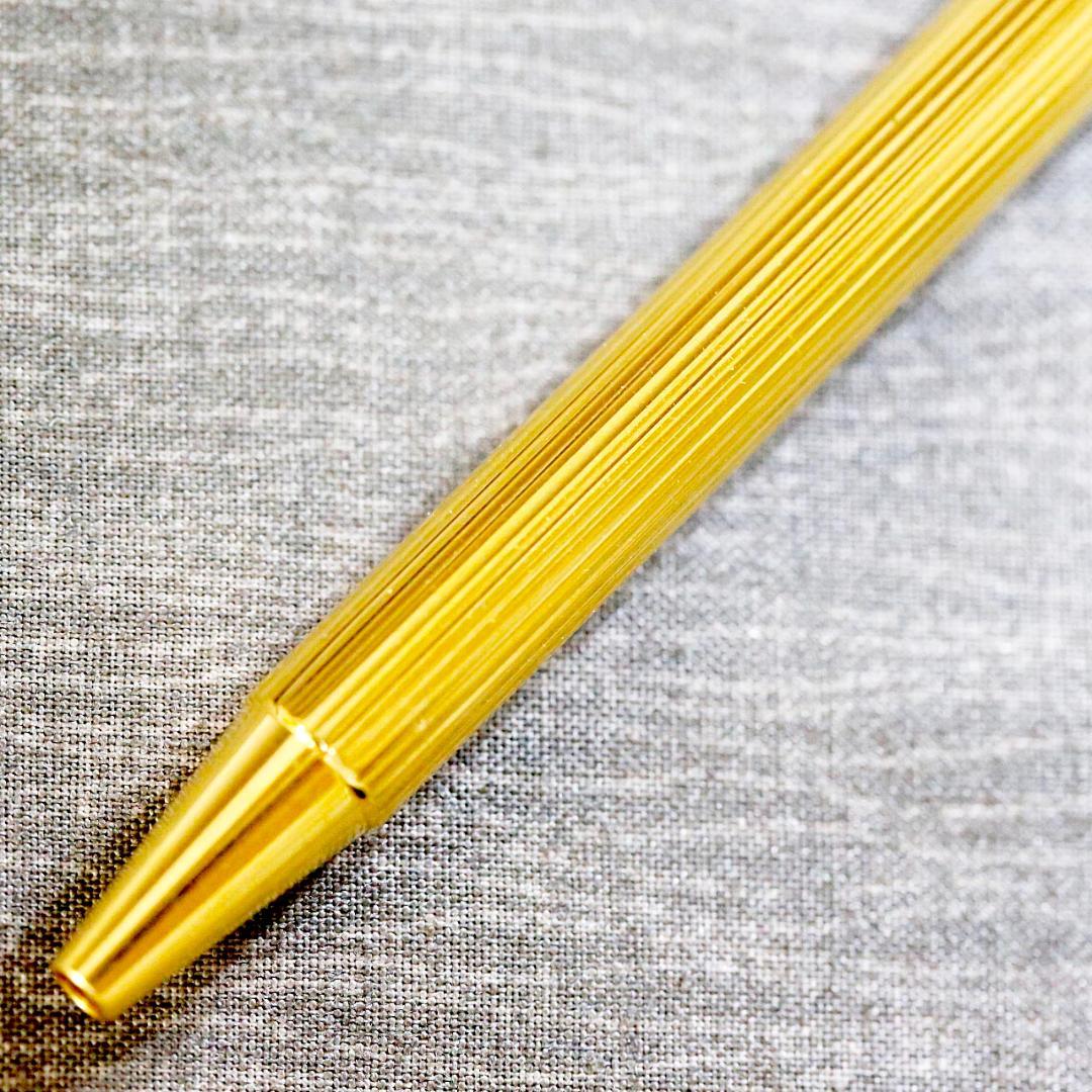 【送料込み】カルティエ ボールペン マスト ゴールド プレート