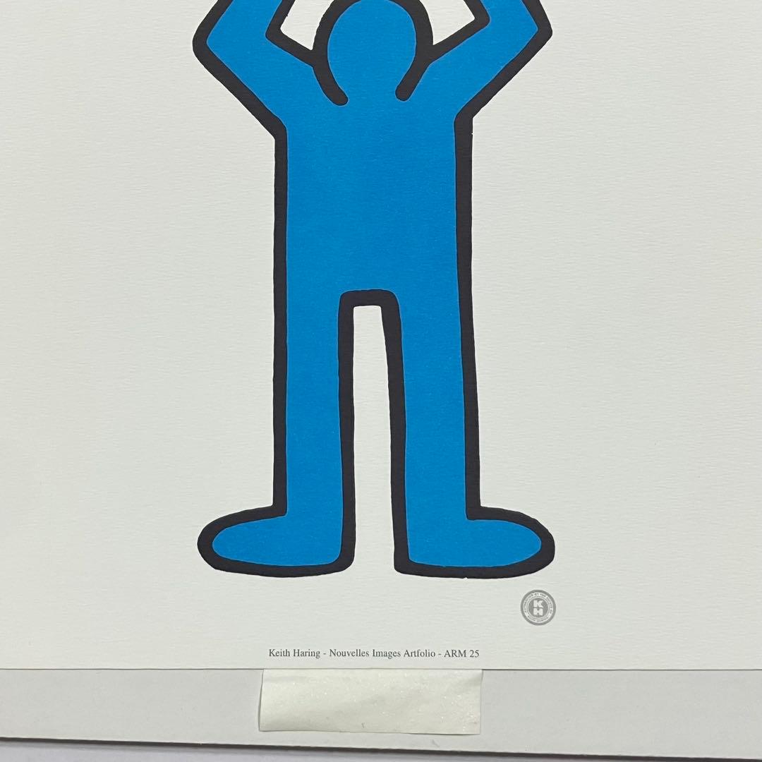 92年製 キースヘリング Keith Haring リトグラフ ポスター 額装済