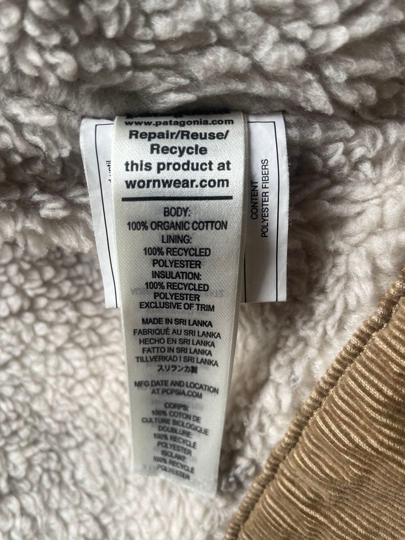 k*u様 patagoniaパイルラインドトラッカージャケットmen's M