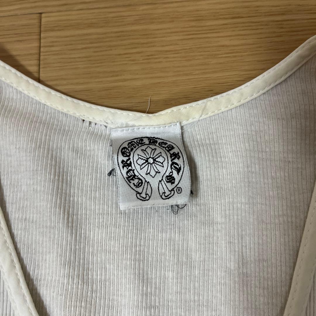 クロムハーツ　タンクトップ 白